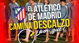 Wussten Sie, dass auch Atlético de Madrid Barfuß geht?