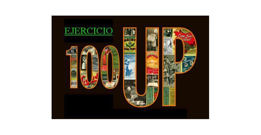 Executando o menos: Exercício 100-Up