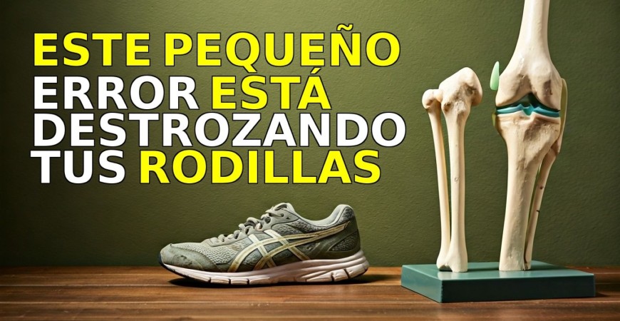 Como uma dor no joelho tem mais a ver com os teus sapatos do que com a tua idade