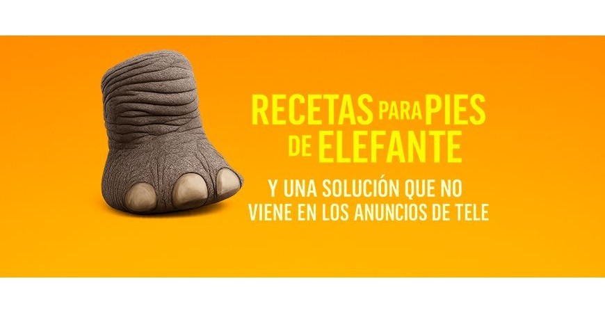 A minha mulher tem pés de elefante e agora anda como uma gazela