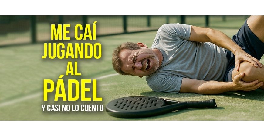 Caí enquanto jogava paddle tennis com sapatos barefoot