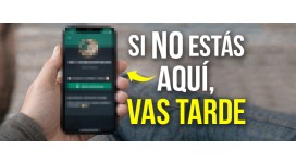 Si no estás dentro, llegas tarde