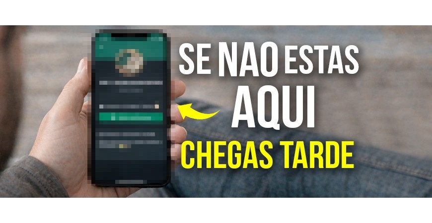 Se você não estiver presente, estará atrasado
