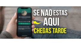 Se você não estiver presente, estará atrasado