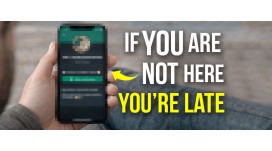 If you're not in, you're late
