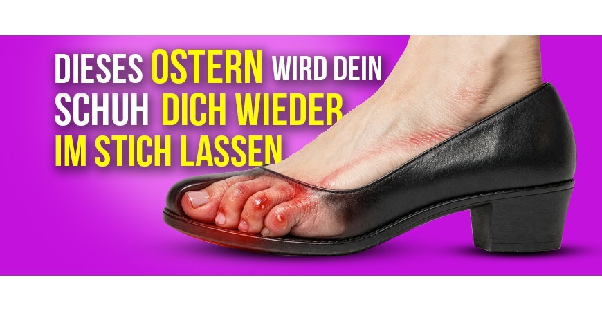 Wenn du einen Notfallplan in deiner Tasche brauchst, hat dich dein Schuh im Stich gelassen