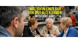 Was ich in einer Bar über das Knien aufgeschnappt habe und was niemand sagt