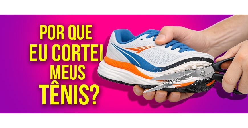 Por que comecei a destruir tênis com tesoura?