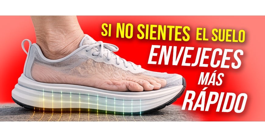 Si no sientes el suelo, estás envejeciendo