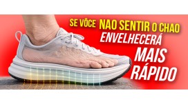 Se você não consegue sentir o chão, está ficando velho