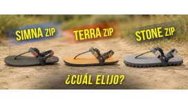 Pies Sucios Simna, Terra o Stone: qué sandalia barefoot elegir
