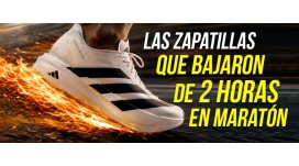 Las Adidas que bajaron de 2 horas en maratón no son barefoot