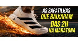 As Adidas que baixaram das 2 horas na maratona não são barefoot