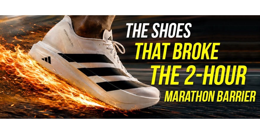 The Adidas that broke the 2-hour marathon barrier are not barefoot