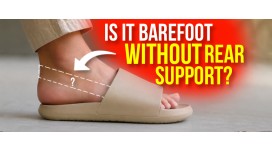 Can a slide be barefoot if it doesn’t have rear support?