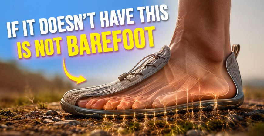 What truly makes a shoe "barefoot"