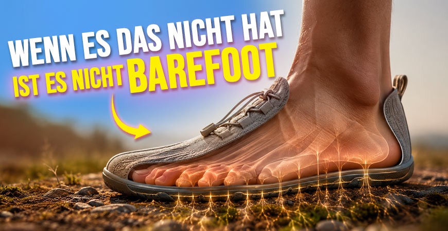 Was einen Schuh wirklich zu einem „Barfußschuh“ macht