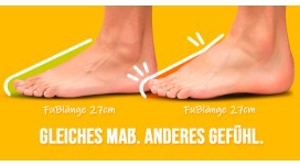Hast du die richtige Größe gewählt, aber der Schuh passt trotzdem nicht richtig?