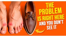 Your shoes are the right size. The problem is something else.