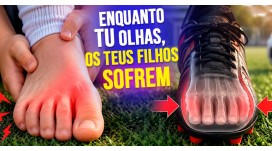 Enquanto os pais olham, os filhos suportam a dor.