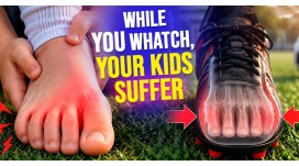 While the parents watch, their children endure the pain.