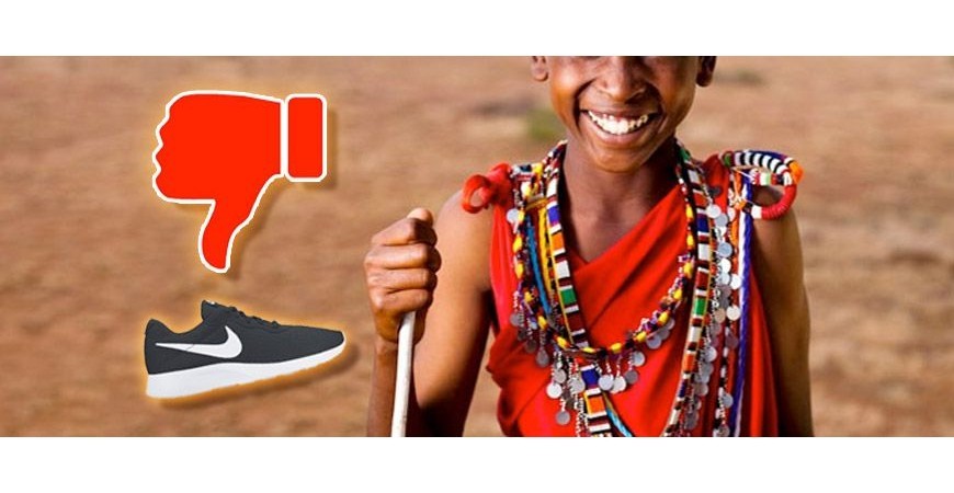 Por que as crianças quenianas odeiam sapatos?