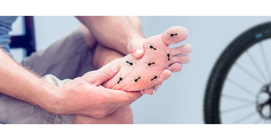 Do your feet fall asleep in your cycling shoes? A solution
