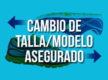 Intrucciones para cambios de talla / modelo. Sistema Asegurado.