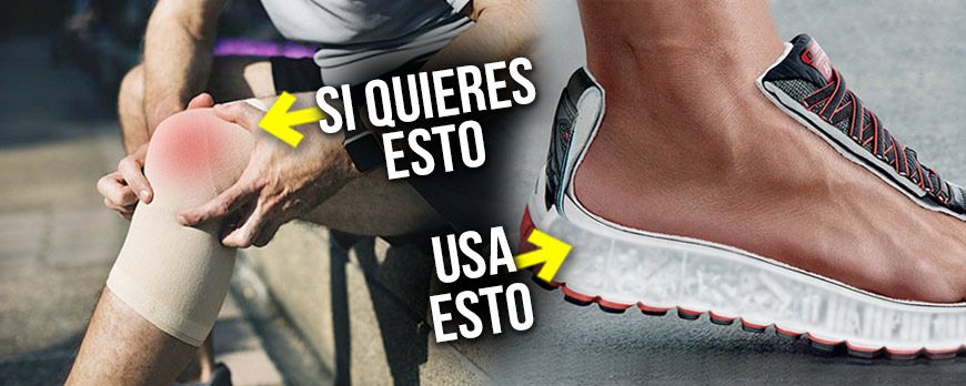 Verter Artefacto saber Te duelen las rodillas? deja las zapatillas amortiguadas - Blog ZaMi.es