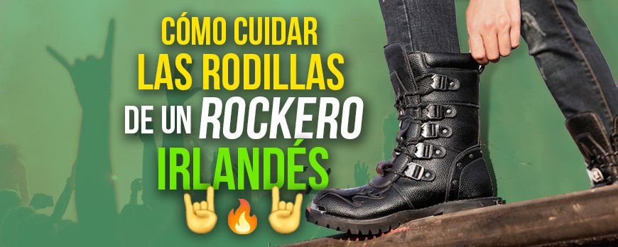 Cómo cuidar las rodillas de un rockero irlandés