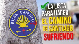 The list to do The Camino de Santiago suffering