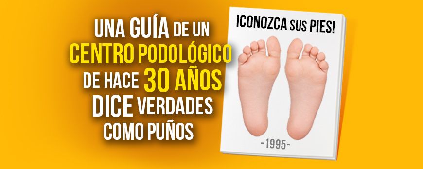 Um guia para um Centro de Podologia de 30 anos atrás fala verdades como punhos