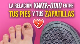 La relación de amor-odio entre tu dedo gordo y la malla de tus zapatillas