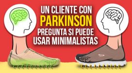 Um cliente com Parkinson pergunta se pode usar sapatos descalços