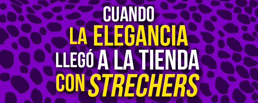 Quando a própria Elegance chegou à loja usando Skechers