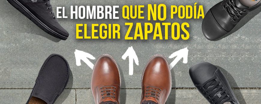 The man who Couldn't choose shoes