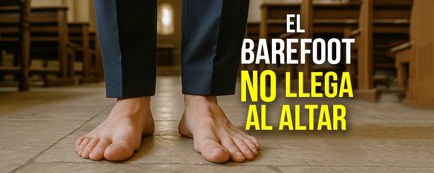Se casa Ángel, pero el barefoot no llega al altar