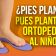 Flat feet and insoles