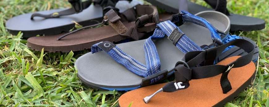 Minimalistische All-Terrain-Sandalen - Vergleich und Unterschiede