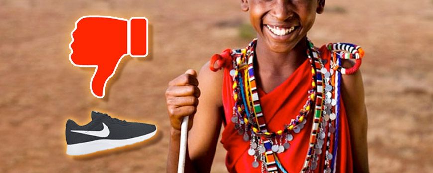 Why do Kenyan children hates the shoes?