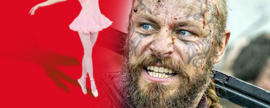 Um Viking de 115kg não pode ter os pés de uma bailarina