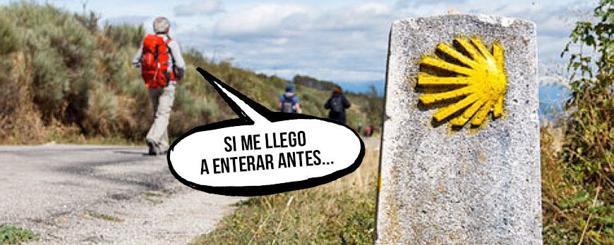 The Camino de Santiago begins at your feet